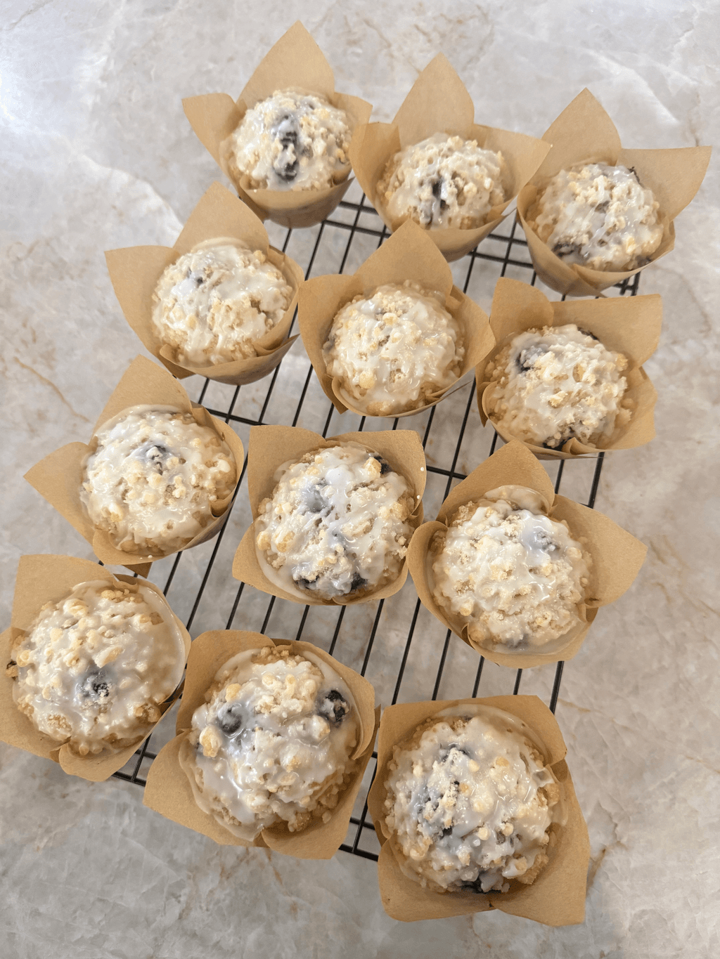 lemon blueberry muffins